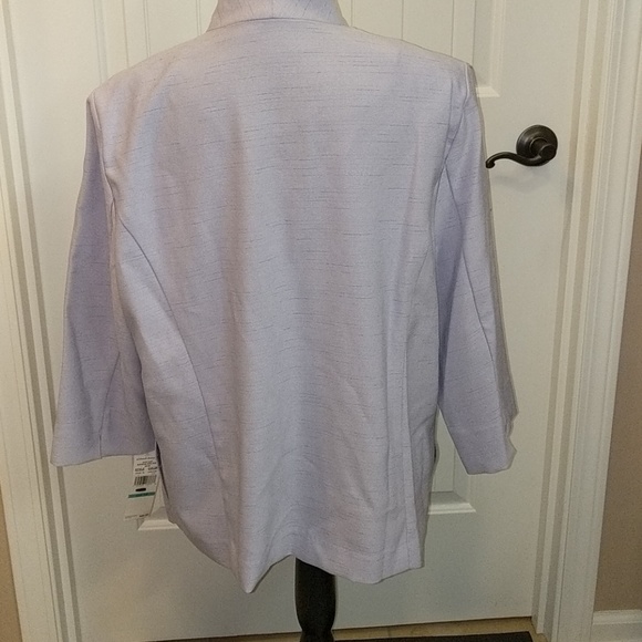 NEW 2 piece Alfred Dunner jacket,16 and pants 18p - Picture 4 of 8